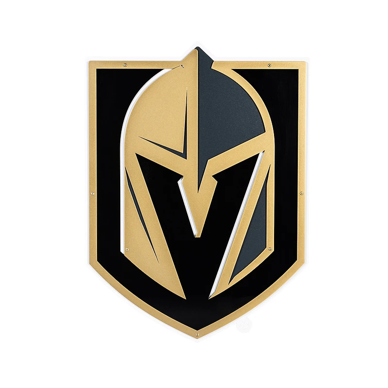 Vegas Golden Knights 23" Layered Metal Wall Art Sign
