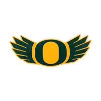 Oregon Ducks 23" Layered Metal Wall Art Sign