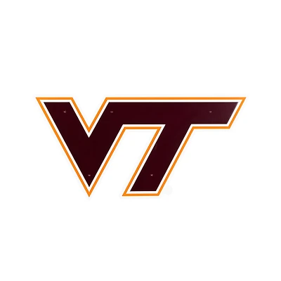 Virginia Tech Hokies 23" Layered Metal Wall Art Sign