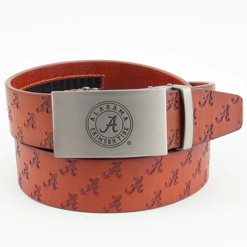 Men's Alabama Crimson Tide Ratchet All-Over Print Belt