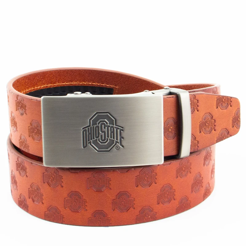 Men's Ohio State Buckeyes Ratchet All-Over Print Belt