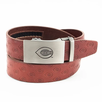 Men's Cincinnati Reds Ratchet All-Over Print Belt
