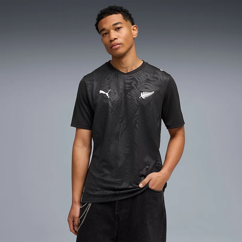 Men's Puma Black New Zealand National Team 2026 Home Replica Jersey