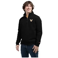 Men's League Collegiate Wear  Black Vanderbilt Commodores 1991 Fleece Quarter-Zip Pullover