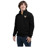 Men's League Collegiate Wear  Black Vanderbilt Commodores 1991 Fleece Quarter-Zip Pullover