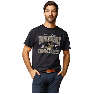 Men's League Collegiate Wear  Black Vanderbilt Commodores All-American T-Shirt