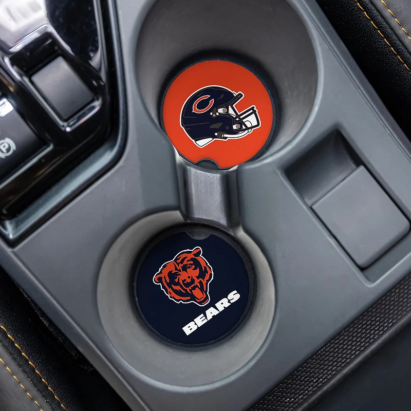 Chicago Bears Ceramic Car Coaster Four-Piece Set