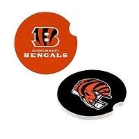 Cincinnati Bengals Ceramic Car Coaster Four-Piece Set