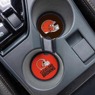 Cleveland Browns Ceramic Car Coaster Four-Piece Set