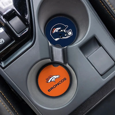 Denver Broncos Ceramic Car Coaster Four-Piece Set