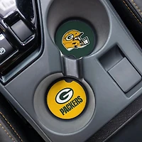 Green Bay Packers Ceramic Car Coaster Four-Piece Set
