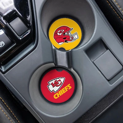 Kansas City Chiefs Ceramic Car Coaster Four-Piece Set