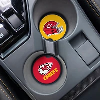 Kansas City Chiefs Ceramic Car Coaster Four-Piece Set