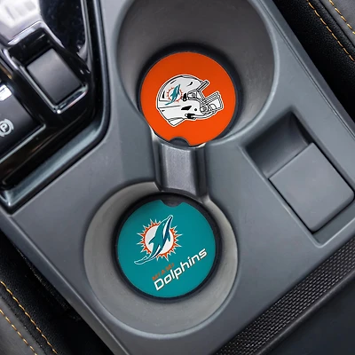 Miami Dolphins Ceramic Car Coaster Four-Piece Set