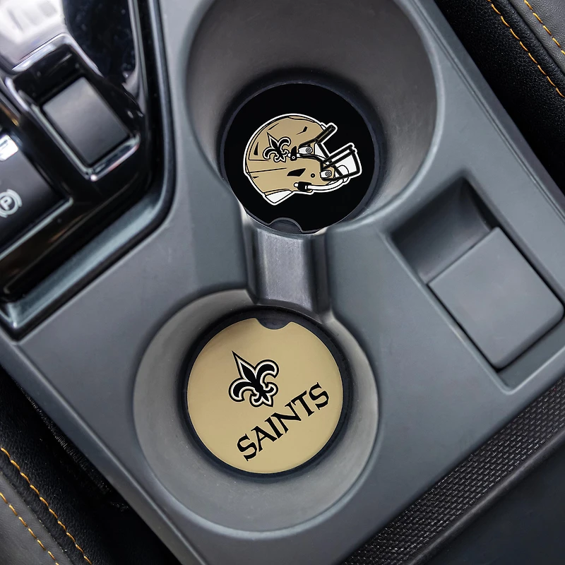 New Orleans Saints Ceramic Car Coaster Four-Piece Set