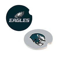 Philadelphia Eagles Ceramic Car Coaster Four-Piece Set