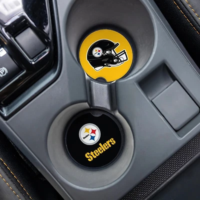Pittsburgh Steelers Ceramic Car Coaster Four-Piece Set
