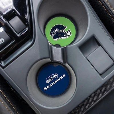 Seattle Seahawks Ceramic Car Coaster Four-Piece Set