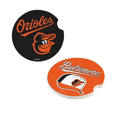 Baltimore Orioles Ceramic Car Coaster Four-Piece Set