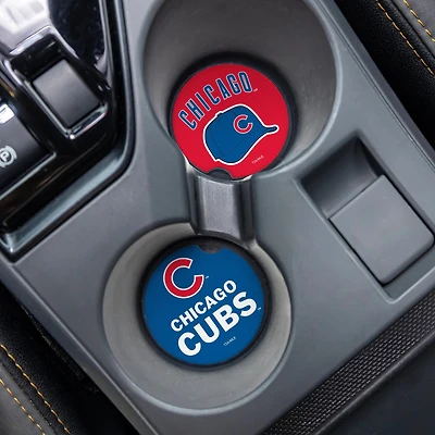 Chicago Cubs Ceramic Car Coaster Four-Piece Set