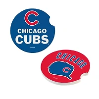 Chicago Cubs Ceramic Car Coaster Four-Piece Set