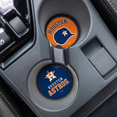 Houston Astros Ceramic Car Coaster Four-Piece Set