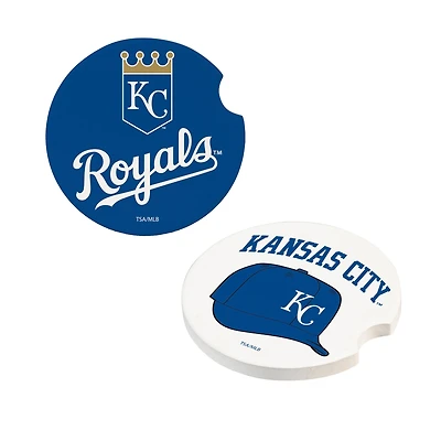 Kansas City Royals Ceramic Car Coaster Four-Piece Set