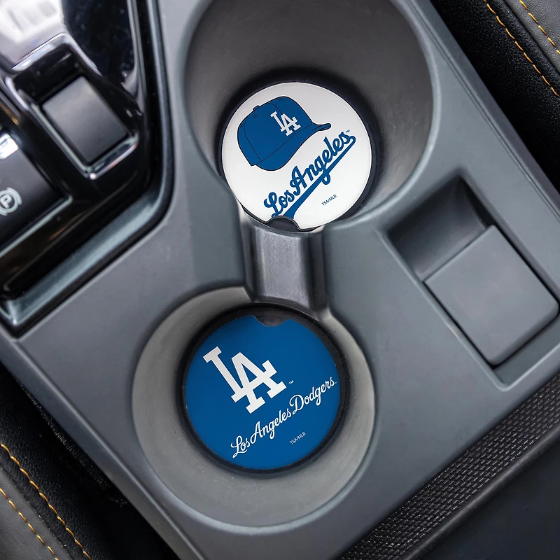 Los Angeles Dodgers Ceramic Car Coaster Four-Piece Set