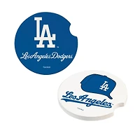 Los Angeles Dodgers Ceramic Car Coaster Four-Piece Set