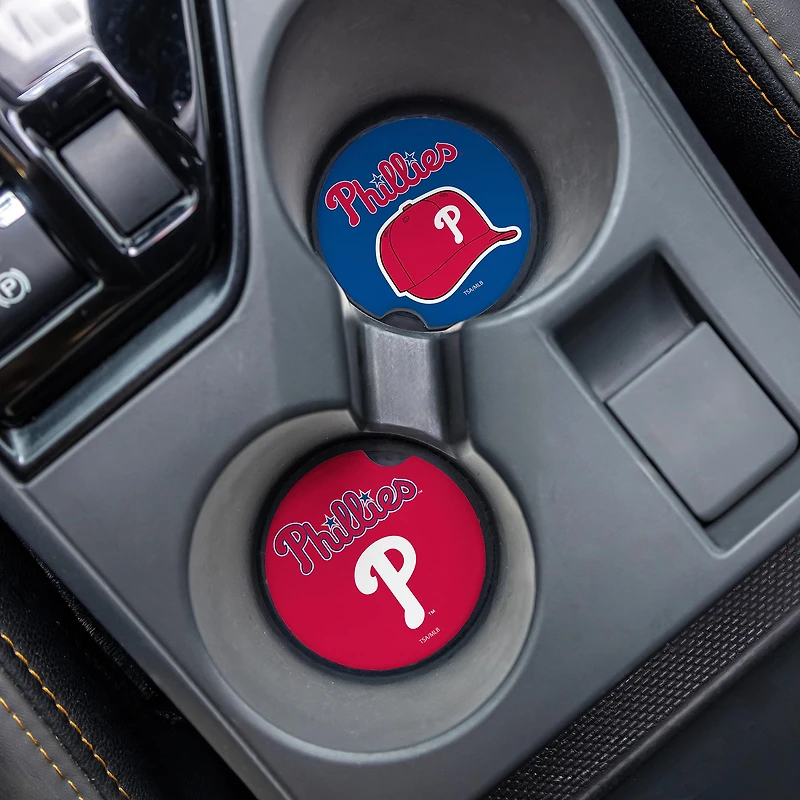 Philadelphia Phillies Ceramic Car Coaster Four-Piece Set
