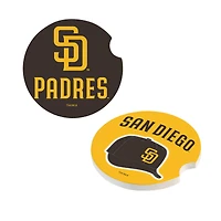 San Diego Padres Ceramic Car Coaster Four-Piece Set