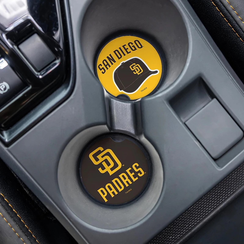 San Diego Padres Ceramic Car Coaster Four-Piece Set