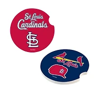 St. Louis Cardinals Ceramic Car Coaster Four-Piece Set