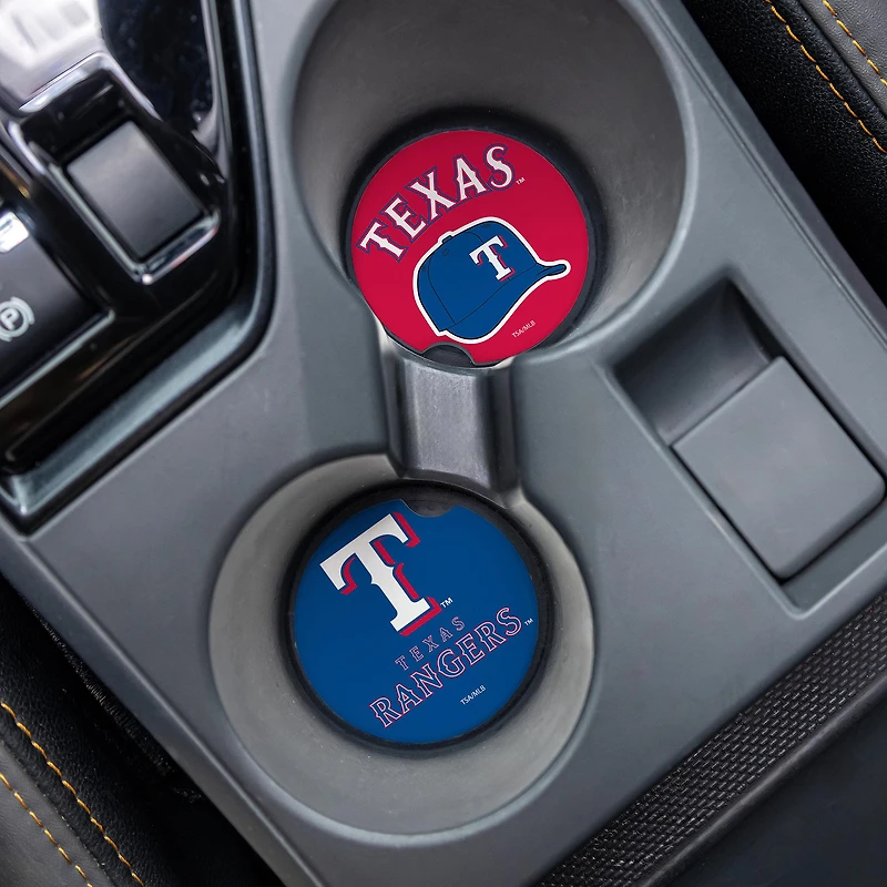 Texas Rangers Ceramic Car Coaster Four-Piece Set