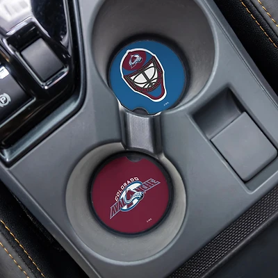 Colorado Avalanche Ceramic Car Coaster Four-Piece Set