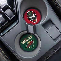 Minnesota Wild Ceramic Car Coaster Four-Piece Set
