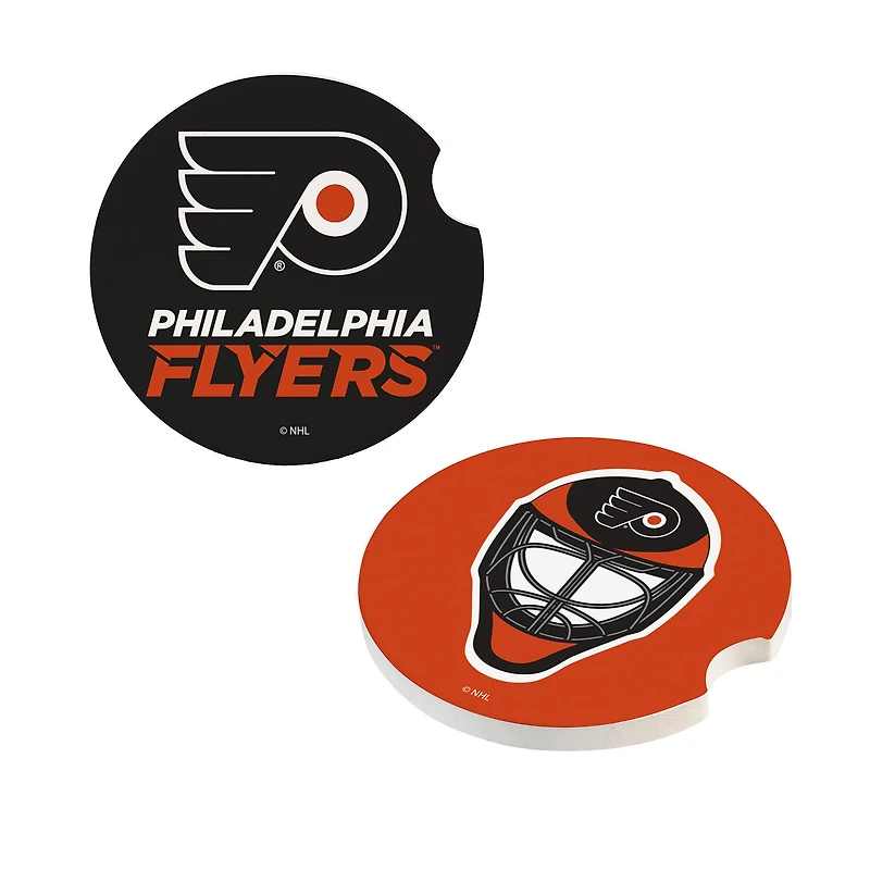 Philadelphia Flyers Ceramic Car Coaster Four-Piece Set