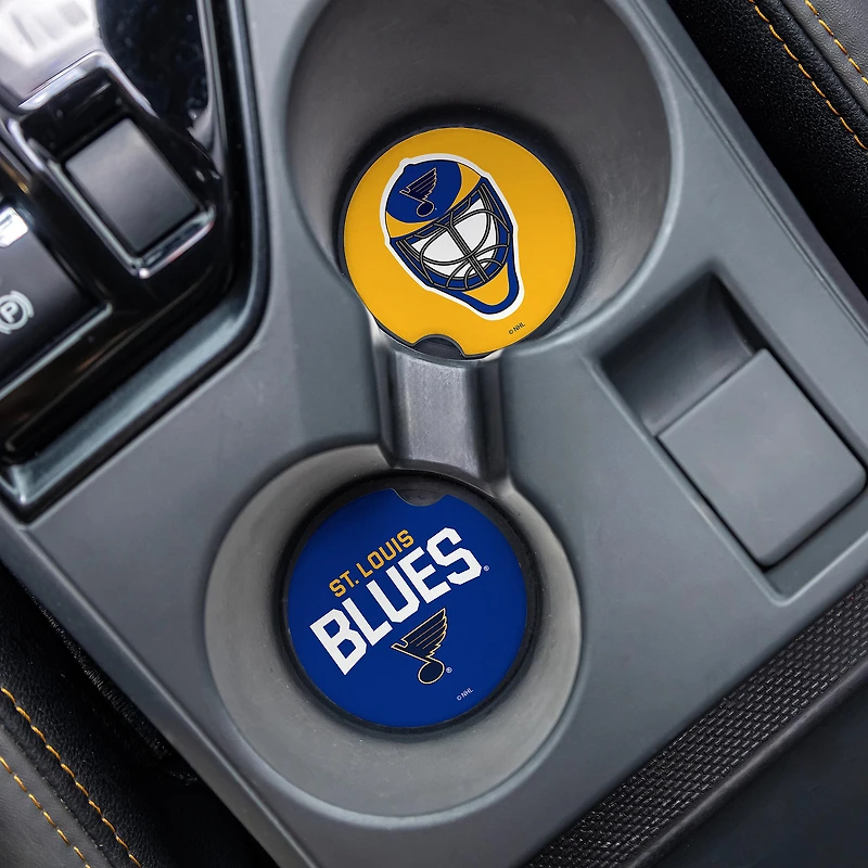 St. Louis Blues Ceramic Car Coaster Four-Piece Set