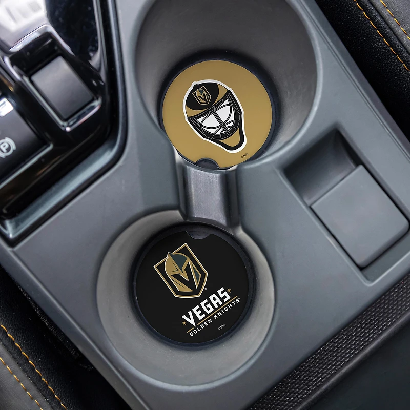 Vegas Golden Knights Ceramic Car Coaster Four-Piece Set