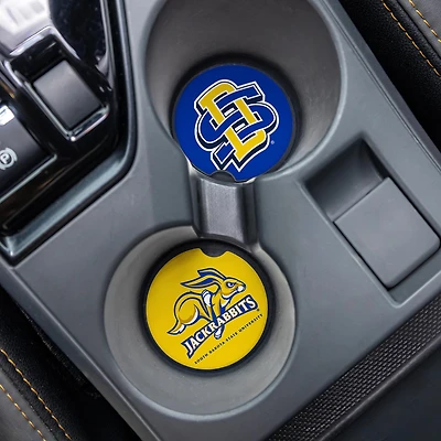 South Dakota State Jackrabbits Ceramic Car Coaster Four-Piece Set