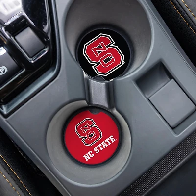 NC State Wolfpack Ceramic Car Coaster Four-Piece Set
