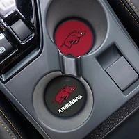 Arkansas Razorbacks Ceramic Car Coaster Four-Piece Set