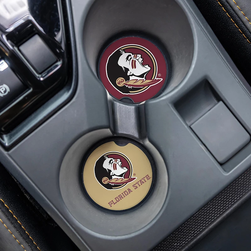 Florida State Seminoles Ceramic Car Coaster Four-Piece Set