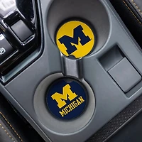 Michigan Wolverines Ceramic Car Coaster Four-Piece Set