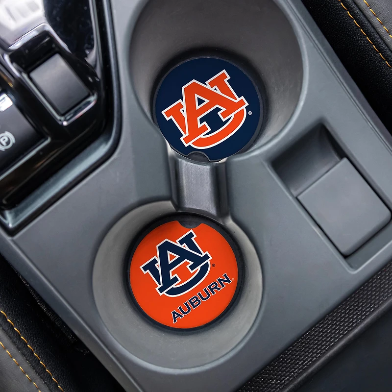 Auburn Tigers Ceramic Car Coaster Four-Piece Set