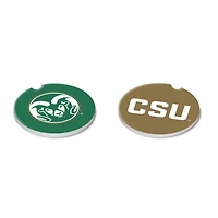 Colorado State Rams Ceramic Car Coaster Four-Piece Set