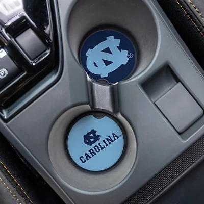 North Carolina Tar Heels Ceramic Car Coaster Four-Piece Set