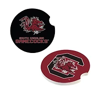 South Carolina Gamecocks Ceramic Car Coaster Four-Piece Set