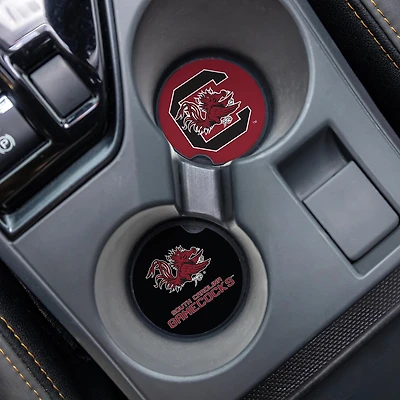 South Carolina Gamecocks Ceramic Car Coaster Four-Piece Set