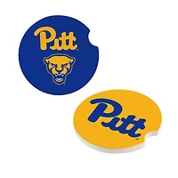 Pitt Panthers Ceramic Car Coaster Four-Piece Set